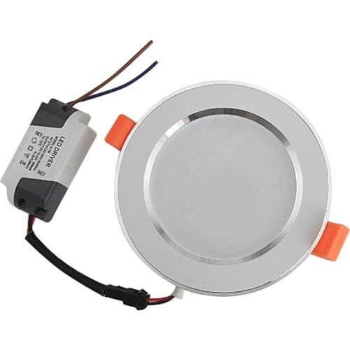 ICOCO 3 Inch 5W/7W LED Panel Light Ultra-thin Anti-fog Ceiling Lamp Super Bright Aluminium Down Lamp Suitable For Home Office