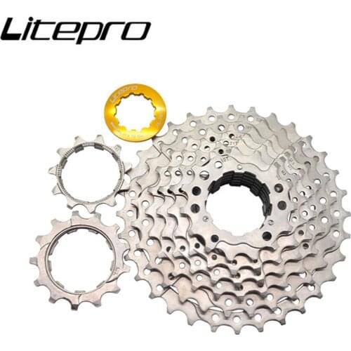Litepro Bike Cassette Freewheel 10 Speed 11-28T Road Bicycle For 10S 20S 30S Sprocket Fleewheel Parts