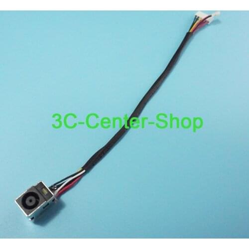 1 PCS Laptop DC Jack Connector For HP DV7-2000 HP DV7-2180US DV7-3000 Series DC Power Jack Socket Plug Cable 8pin