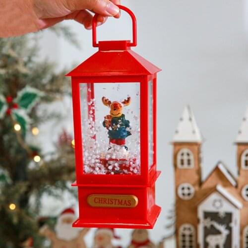 2020 New Christmas Birthday Gift Creative Trinket Crystal Ball Music Box Snowing Music Box Girl Desktop Decoration music boxes