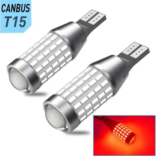 2x W16W T15 921 912 LED Canbus Back Up Reverse Car Light for Honda Civic Coupe 2006-2011 2017 6000K White 12V Red Amber