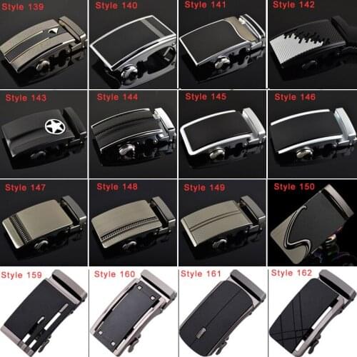 3.5cm Width Belt Buckles For Men Silver Gold Automatic Buckle Leather Belt Men Vintage Buckle Head