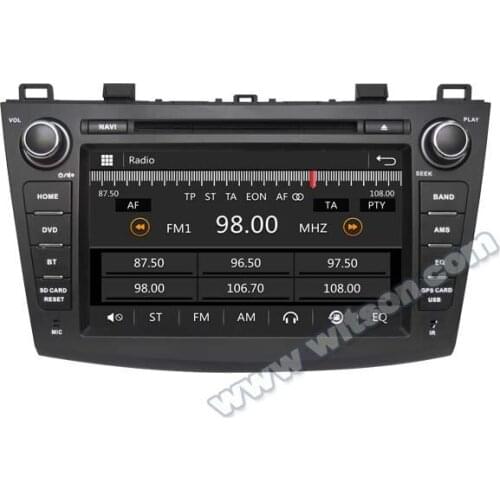 8" Capacitive Touch Car DVD for Mazda 3 2009-2013 & Mazda Axela 2009-2013 (Japan) with Front DVR Camera Support