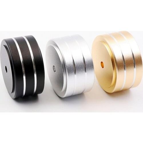 40*20mm Machined Full Aluminum Amplifier Feet PC Chassis Speaker Cabinet Isolation Stand Base AMP DAC Turntable Pad Cone