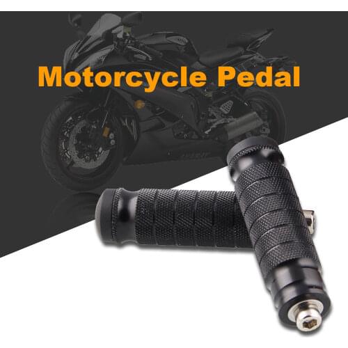 Dropshipping Universal Moto Racing Folding Hold Foot Rests Peg Pedal Motorcycle Footboard For 2018 2017 2016
