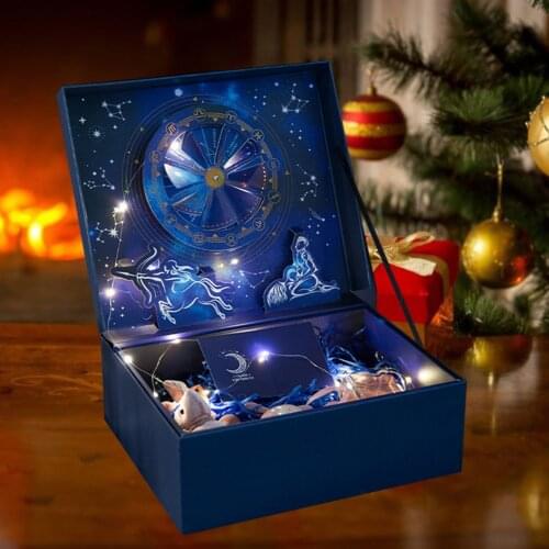 Exquisite Jewelry Gift Box Eternal Rose Soap Flower Wedding Ring Earrings Necklace Valentines Day Jewelry Packaging Gift Set