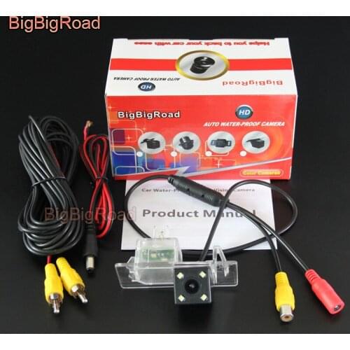 BigBigRoad Car Rear View Camera For Seat Alhambra Ateca For Porsche Panamera Cayenne 2015 2016 Backup Parking CCD Camera