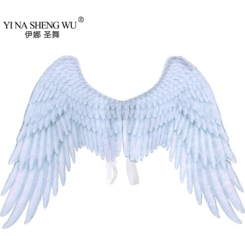 Halloween Theme3D Angel Devil Wings Non - Woven FabricParty Cosplay Wings for Children Big Large Black Wings Devil Wings Costume