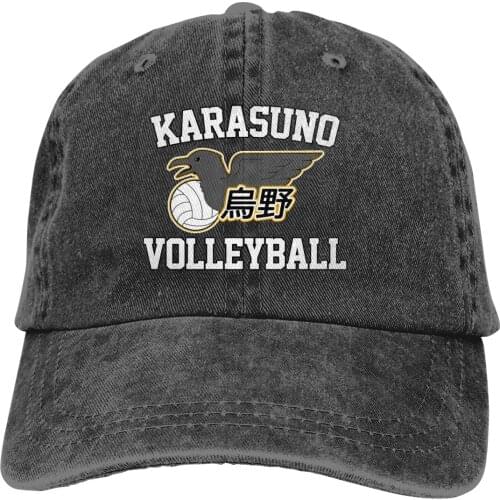 Summer Cap Karasuno Volleyball Hip Hop Cap haikyuu cowboy hat Peaked cap