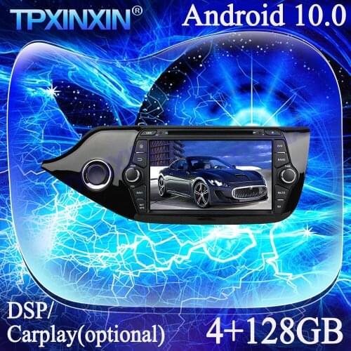 IPS For Kia Ceed 2012-2016 Android 10.0 PX6 4G+128G Carplay Multimedia Player Tape Recorder GPS Navigation Auto Radio Head Unit