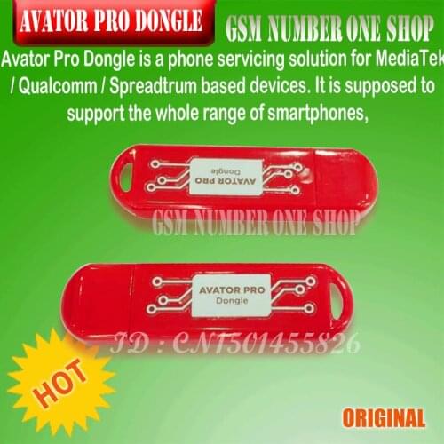 2018 New Avator Pro Dongle is a phone servicing solution for MediaTek/Qualcomm/Spreadtrum based device