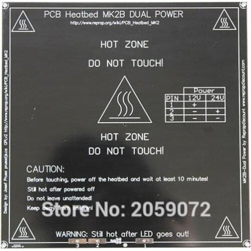 3D Printer PCB Heatbed Mk2b-black-214x214 Heated Bed Hot Plate for Prusa&Mendel