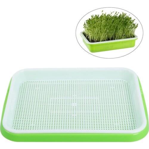 Seed Sprouter Tray Soil-Free Food Grade PP Healthy Wheatgrass Grower