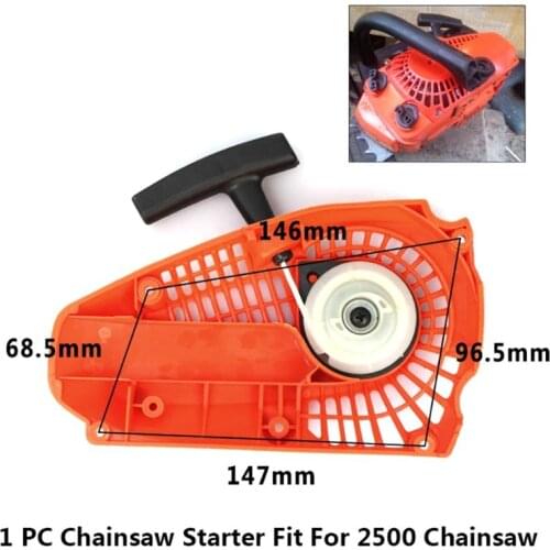 Gasoline Chainsaw Pull Starter Fit 2500 25CC Chainsaw Brush Cutter Parts E7CB