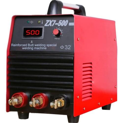 Butt Welder ZX7-500 Upgraded Version Industrial 380V 49KVA 12600W High Power Dual Module IGBT for 32mm Steel Bar Butt Welding