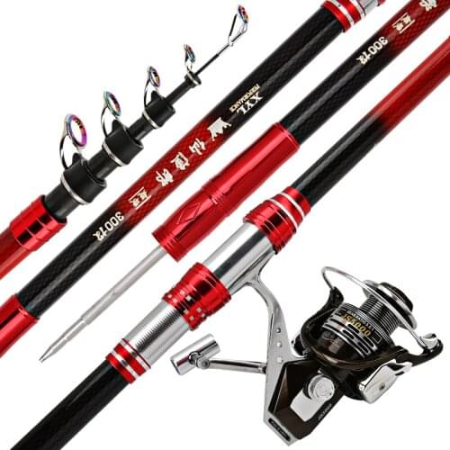 2.1M -4.5M Telescopic Fishing Olta Long Section Carp Wedkarstwo Rod Pod Feeder Vara De Pesca Super Hard Carbon Rock Angeln Canne