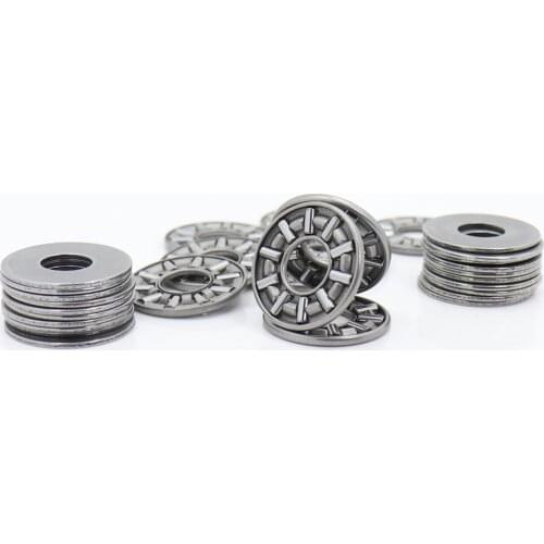 AXK0821 + 2AS Thrust Needle Roller Bearing With Two AS0812 Washers 8*21*4mm ( 10 Pcs) AXK0821 889018 NTB0821 Bearings