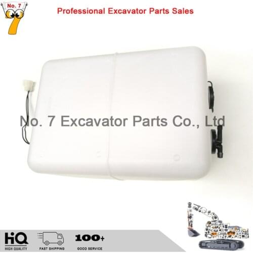 Excavator parts Caterpillar CAT E330D 330C 336D auxiliary water tank with water bottle water bottle