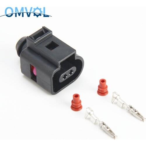 1Set 2Pin way 1.5mm Car connector, Auto oil nozzle plug ,Car waterproof Electrical connector