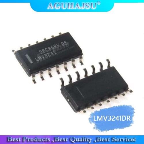 10pcs LMV324IDR SOP-14 LMV324ID SOP LMV324 SOP14 LMV324I new original