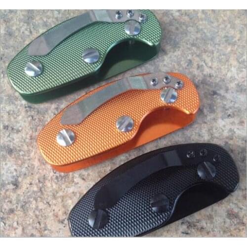 100pcs/lot Aluminum Alloy Smart Key Holder Organizer Clip Keychain EDC Pocket Tool Key Clip Folder Key Wallet Wholesale Mixorder