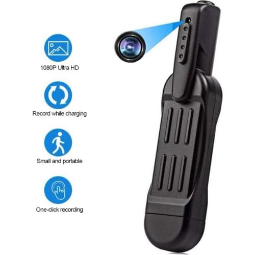 1080P HD Mini Wearable Pen Multifunctional Camera Secret Voice Recording Camera Professional Noise Reduction Sports DV Camera