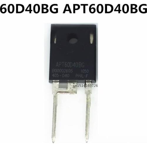 Original new 2pcs/ 60D40BG APT60D40BG 60A/400V TO-247-2