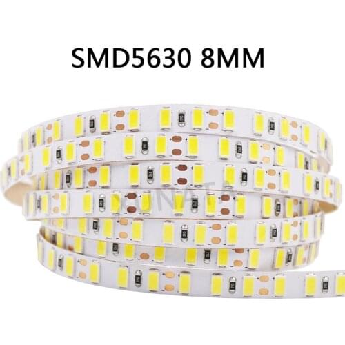 5M LED Strip 5730 5630 Flexible LED Light DC12V 120LED/m Waterproof Led Tape String Brighter than 5050 3528 LED Stripe