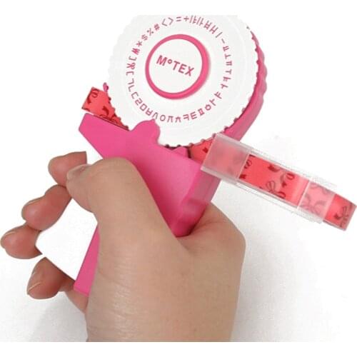 E-30M anual mini label printer self-adhesive printer DIY print tape cutter Manual label machine Hand account decoration print