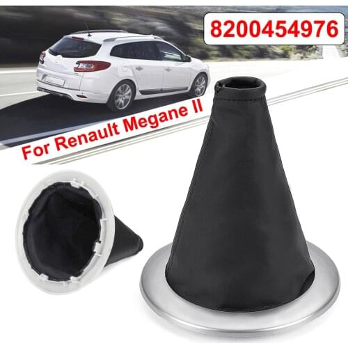Car Gear Shift Collar Gaiter Boot Cover For Renault Megane II 2002-2009 /Sport Tourer II 2003-2009