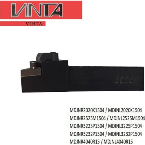 Free shipping CNC lathe external turning tool holder MDJNR2020K1504/MDJNR2525M1504/MDJNR3225P1504/MDJNR3232P1504 tool boring bar
