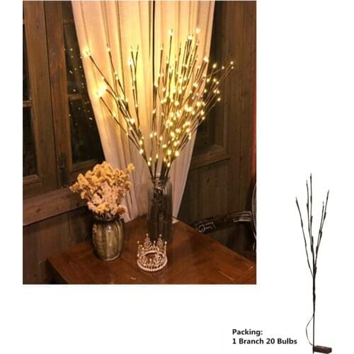 20 Light Tree Branch Light String Christmas Decorations Home Decoration Accessories Christmas Tree Decoration Navidad 2021
