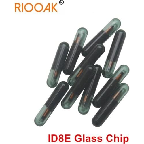 50pcs Original 8E Glass Chip TP32 ID8E Auto Transponder Chip Key Blank Car Key Chips Fit for Honda Audi