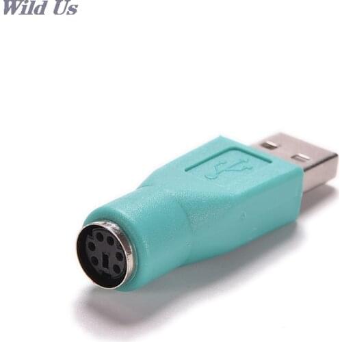 USB 2.0 Male to for PS2 Female Converter Adapter For PS2 Computer PC Laptop Keyboard Mouse Cable Connector JETTING New