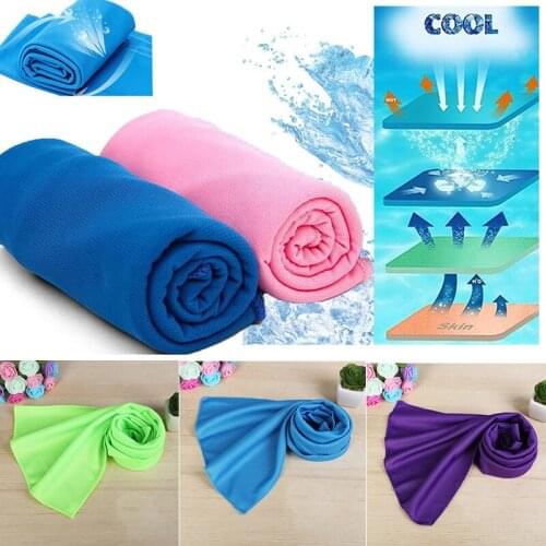 Outdoor Sports Cool Towel New Ice Cold Enduring Running Jogging Gym Chilly Pad Instant Cooling Towel Beach Bathroom Towel