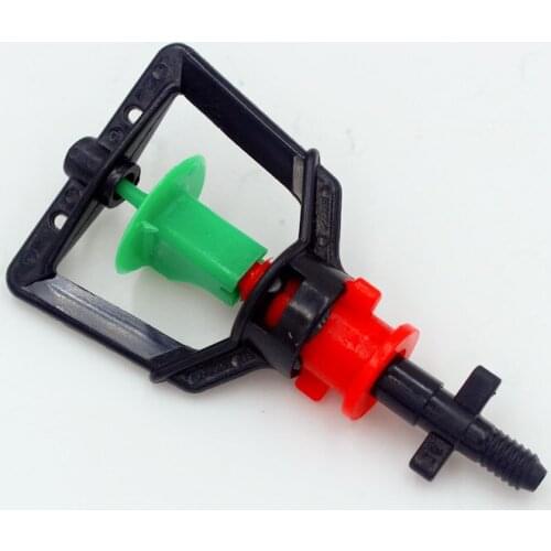 20pcs/pack Greenhouse Garden Microjet Sprinkler With 4.8mm Screw Connector Hanging Rotating Micro Nozzle Cooling M189