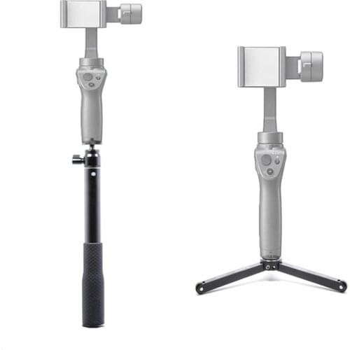 Handheld Extension Stabilizer Selfie Stick / Tripod mounts for Zhiyun Dji osmo Mobile Gimbal Monopod for Gopro hero camera