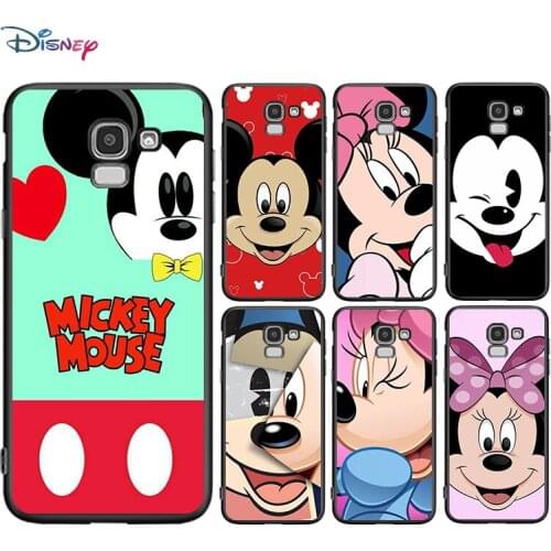 Disney Cartoon Lovely Minnie Mickey Mouse For Samsung Galaxy J2 J3 J4 Core J5 J6 J7 J8 Prime Duo Plus TPU Silicone Phone Case