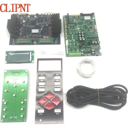 Old printer machine dx5 dx7 head machine Upgrade XP600 two head boards carriage board main board kit for inkjet printer