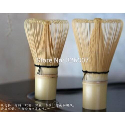High quality Japan Japanese tea DIY maccha tools Bamboo brush matcha green tea Natural bamboo whisk sparkling dozen milk tea