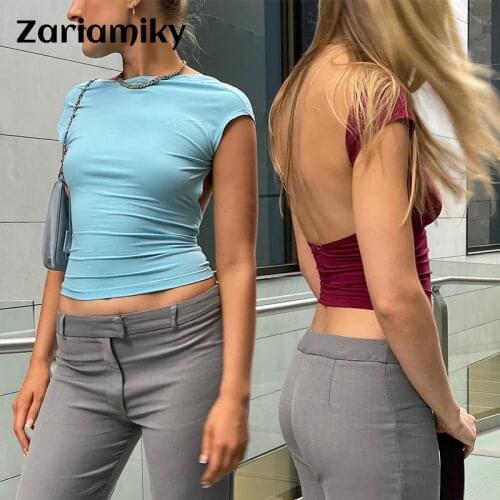 Zariamiky Women's Short T-shirts