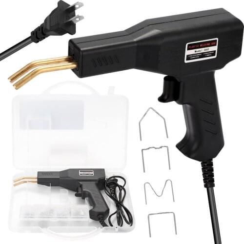 PVC Repairing Machine Car Bumper Repairing Stapler Welding Tool Handy Plastics Welders Garage Tools Hot Staplers Machine Staple