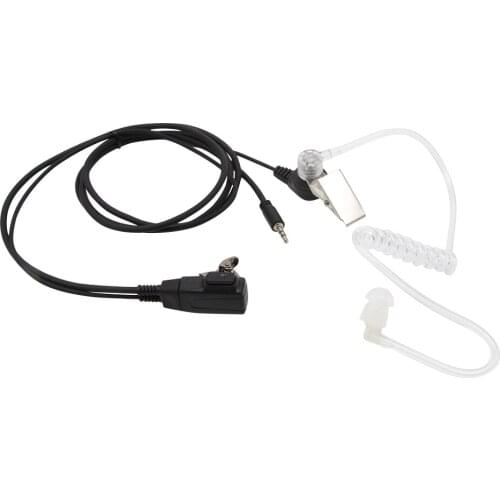 Free postage 1 Pin 2.5mm Covert Acoustic Tube Earpiece For Cobra Radio With PTT