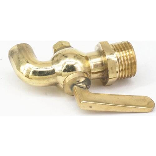3/8" BSP Male Thread Bronze Antique vintage brass one handle faucet water tap Petcock Connection