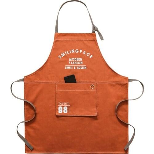 Apron Home Kitchen Work Clothes Barista Milk Tea Shop Hairdressing Restaurant Tooling