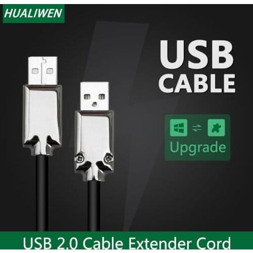 USB 2.0 Cable Extender Cord Wire Data Transmission Cables Super Speed Data Extension cable For Monitor Projector Mouse Keyboard