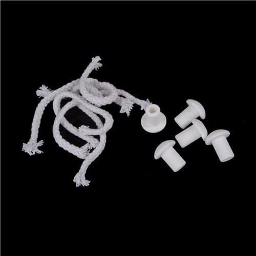 Oil Lamp Wick Holder Ceramic Holders Torch Wine Bottle Oil Candle Burner Stove Cotton Wick Lamp Fiber Glass Kerosene Wick