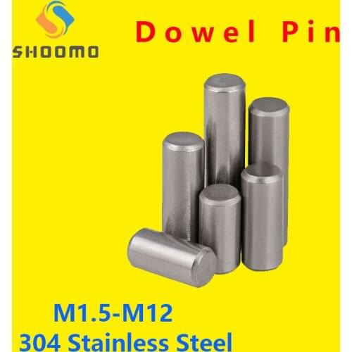 Dowel Pin Cylindrical Pin Locating Dowel Cylindrical Pin Parallel Pins Cylindrical Shelf Support Pin Fasten Elements GB119