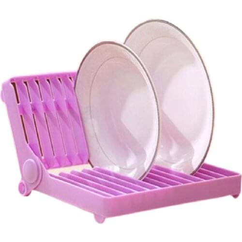Kitchen Folding Countertop Dish Bowl Cup Drying Draining Board Rack Holder Stand Plates Cup Tableware Bowl Shelf Basket