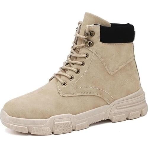 2019 Autumn And Winter New Hot Selling Retro British Style Short Boots Wild Fashion Casual Breathable Mens Tooling Martin Boots